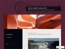 Tablet Screenshot of mysocalledcreativelife.com